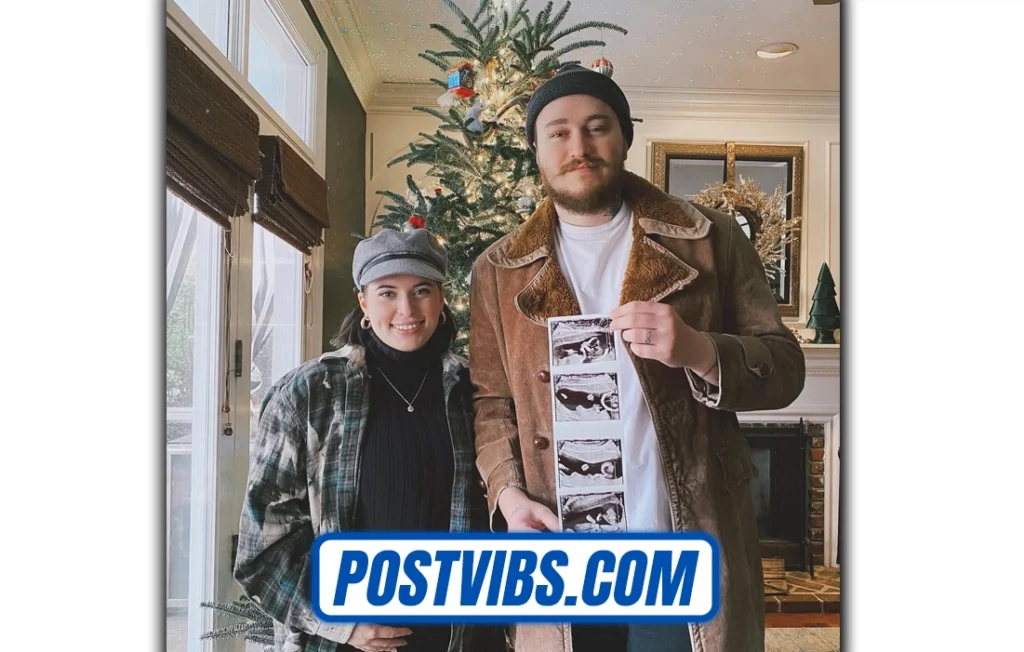 Braison Cyrus with his wife Stella McBride during a public appearance