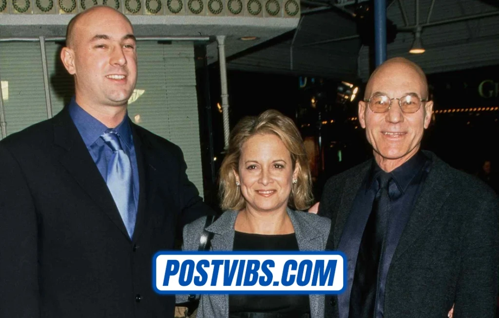 Sheila Falconer and Patrick Stewart public appearance