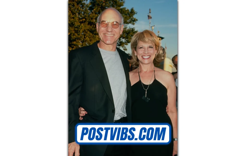 Sheila Falconer Patrick Stewart old photo together