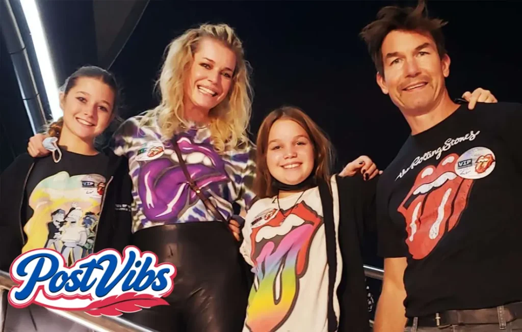 Dolly O’Connell visiting a film set with her mother Rebecca Romijn