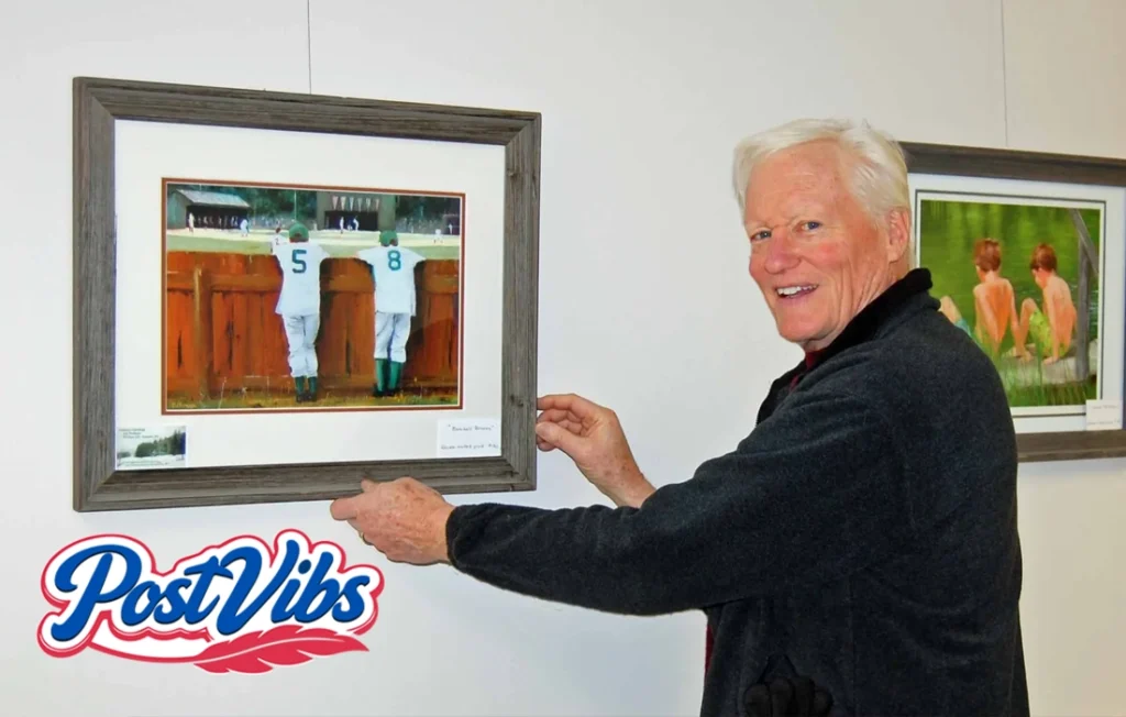 Jay Pullman teaching English to high school students in a classroom, engaging with students