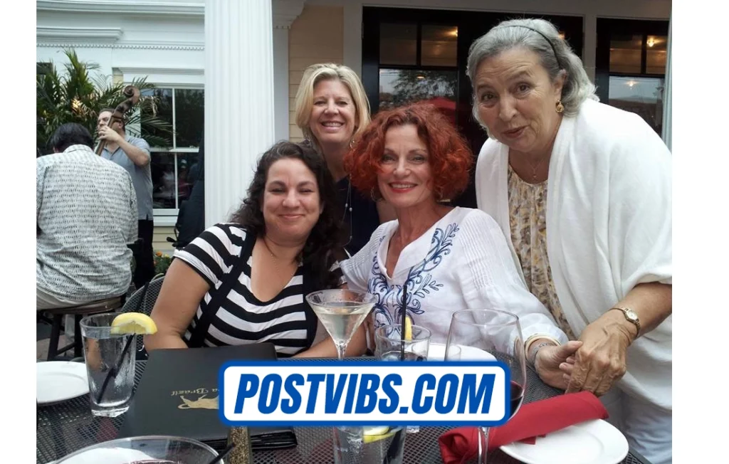 Mercedes Hall with her family members in a personal moment