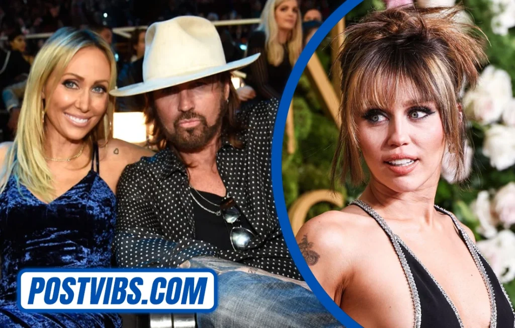 Kristin Luckey with her former partner Billy Ray Cyrus and son Christopher Cody