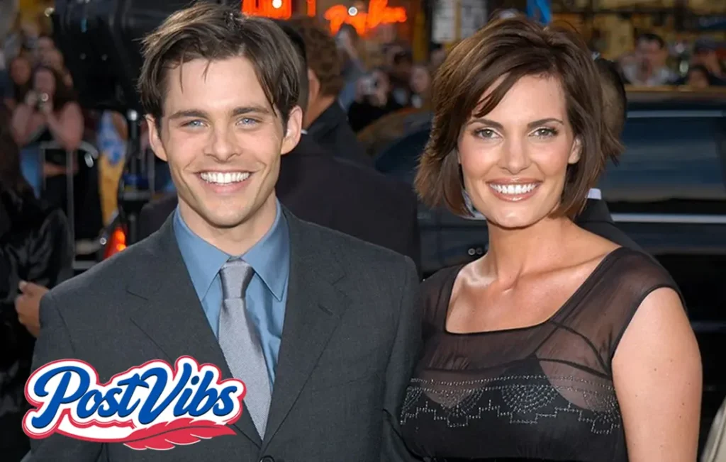Lisa Linde and James Marsden during their marriage years