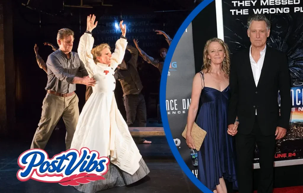 Tamara Hurwitz performing modern dance in a theatrical stage performance