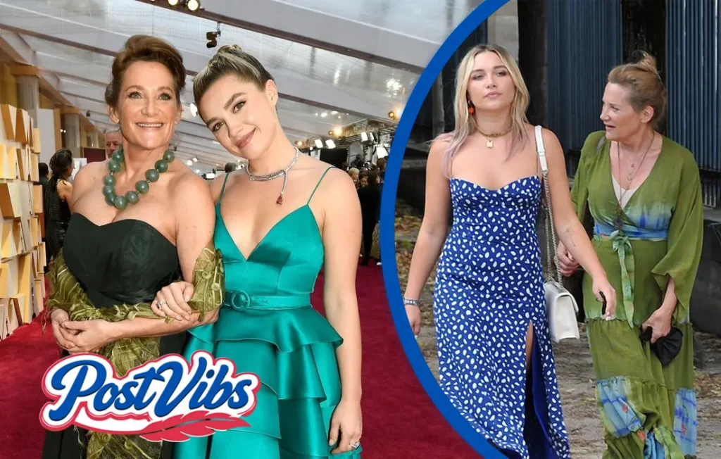 Portrait of Deborah Mackin, British dancer and mother of actress Florence Pugh