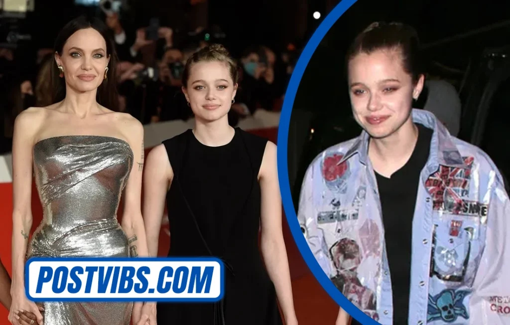 Shiloh Jolie-Pitt with her mother Angelina Jolie at a public appearance